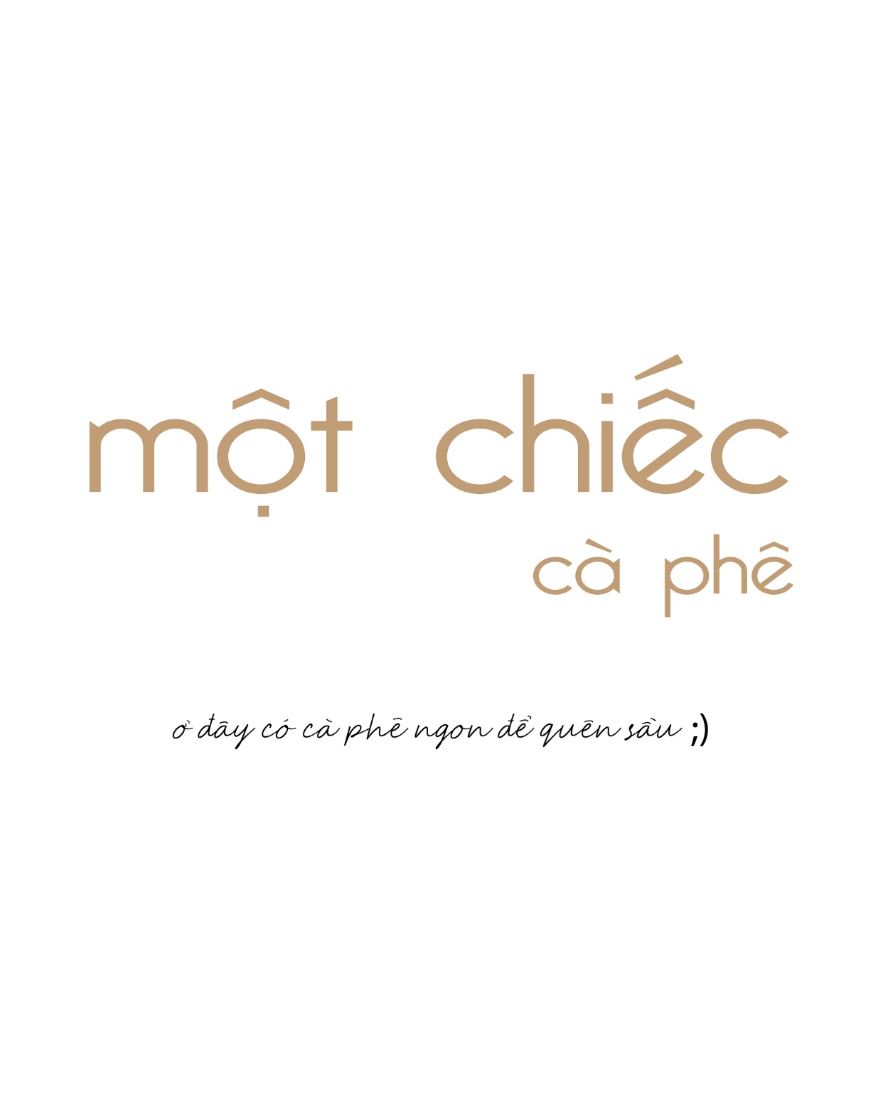 Một Chiếc Cà Phê - Cư Xá Trần Quang Diệu