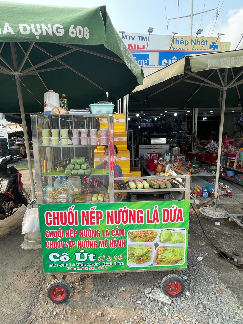 Chuối Nếp Nước Lá Dứa Cô Út - Lê Văn Quới