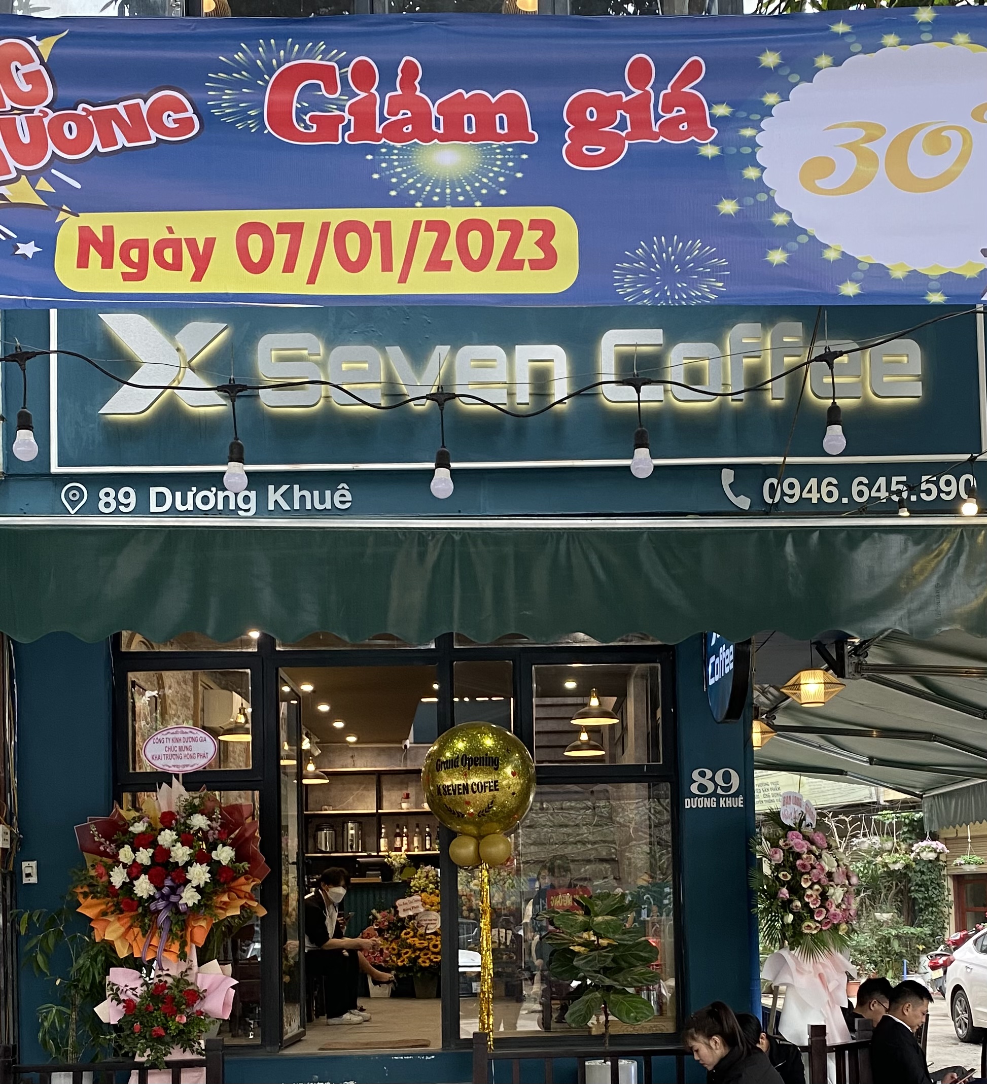 X Seven Coffee - Dương Khuê