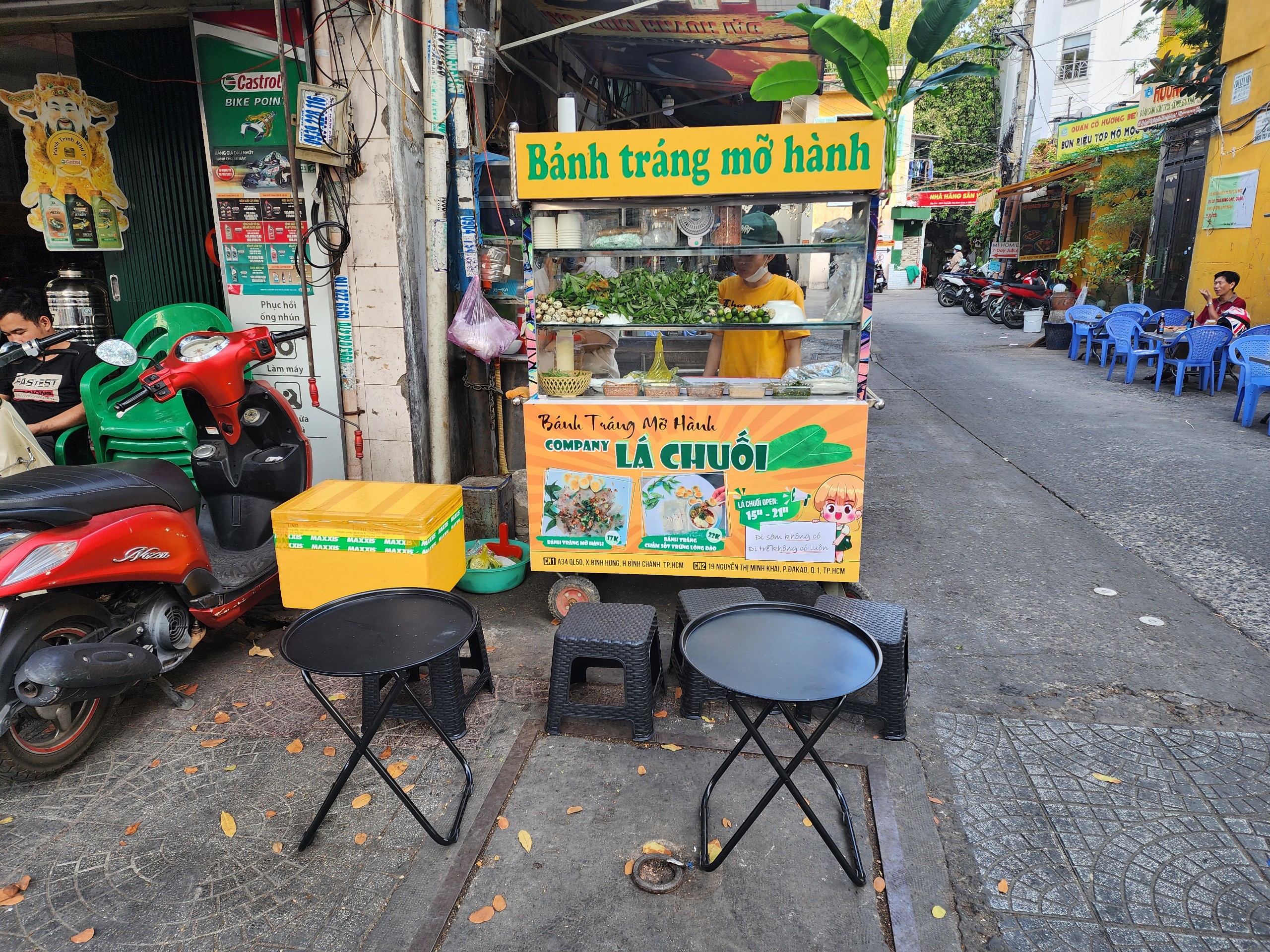 Bánh Tráng Mỡ Hành - Company Lá Chuối - Nguyễn Thị Minh Khai